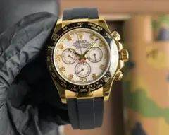 ROLEX デイトナ ホワイト/ゴールド クロノグラフ