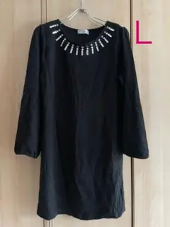 MASAKI MATSUSHIMA  ビジュー付きワンピース
