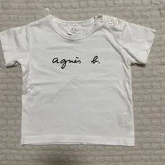 アニエスベー　ロゴTシャツ　an