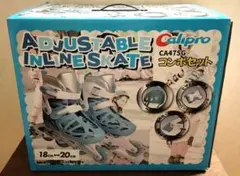 Calipro 調整可能 インラインスケートセット 新品未使用　18-20センチ