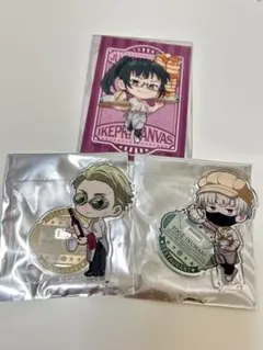 呪術廻戦 七海健人 狗巻棘 IKEPRI CANVAS アクリルスタンド 特典
