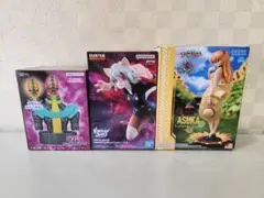 未開封 アニメフィギュア3体セット エヴァ H×H 遊戯王