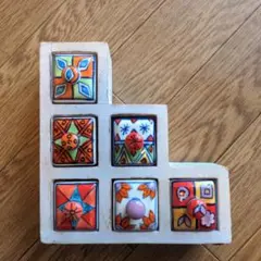 レトロ　アンティーク小物入れ　キャビネット　小引き出し