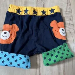 未使用　ミキハウス　ホットビスケッツ　ハーフパンツ　80cm