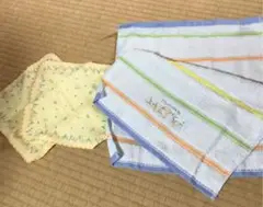 ハンドタオル2枚、ミニタオル2枚