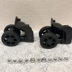 スーツケースホイールプラスチックスイベル荷物キャスターホイール 11本 ネジ