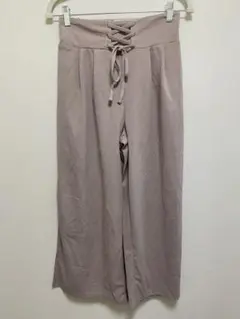 90 新品未使用タグ付き　CHARMBERRYTIC ピンク ワイドパンツ　L
