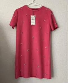 ZARA 新品　ビジュー付ワンピース