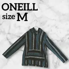 ONEILL オニール パーカー【M】長袖 ダークブルー 海外古着