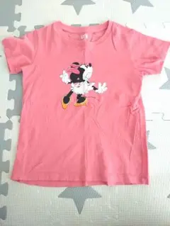 ユニクロキッズ　ミニーちゃんTシャツ