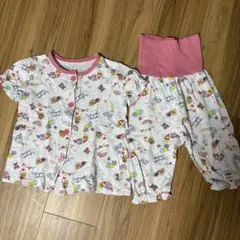 アンパンマンパジャマ上下セット寝巻きコキンちゃんドキンちゃん95センチピンク
