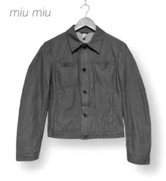 ジャケット・アウター 01ss archive miumiu gimmick denim jacket miumiu 2000s archive denim jacket 市川隼基着用 - メルカリ