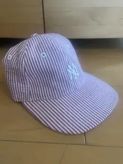 kith x new era 赤 白 キャップ