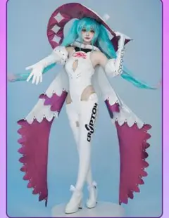 初音ミク　レーシングミク2024ver.　エナメルコスプレ