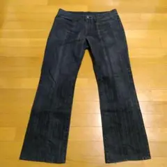 HIDEAWAYS NICOLE ダークグレーブーツカットデニム　50サイズ