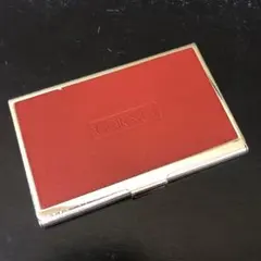 【オシャレ】CORNES レッド　名刺入れ