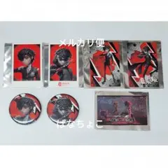 雨宮蓮 缶バッジ カード 第五人格×ペルソナ 7点セット ジョーカー