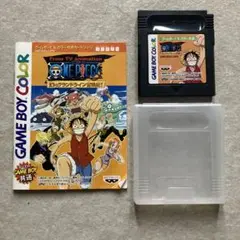 説明書付き　ONE PIECE 幻のグランドライン冒険記! ゲームボーイソフト