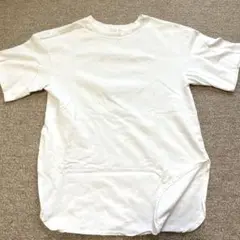 GU 半袖　ホワイト　厚手　しっかり生地　中古