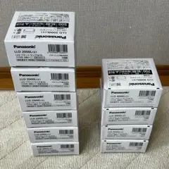 計10個　パナソニック LED フラットランプ　4個　+　6個