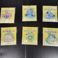パペットスンスン　オリジナルチャー厶　全6種　計6個セット　コンプ