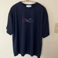 新品　ELLE CLUB 半袖Tシャツ　L ネイビー