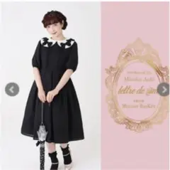 新品未使用❤︎青木美沙子コラボ❤︎リボンいっぱいワンピース