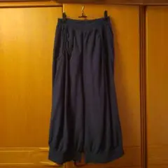 濃紺サルエルパンツ ゴム入り