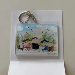 クレヨンしんちゃん　春日部市市制施行20周年記念　アクリルキーホルダー