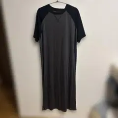 タグ付き新品未使用 しまむら akaruコラボ ラグランカットワンピース