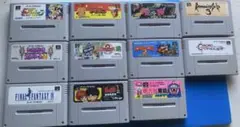 スーパーファミコンソフト 11本セット