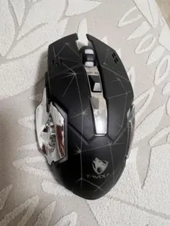 T-WOLF Q13 ゲーミングマウス ブラック/シルバー