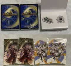 にじフェス 入場特典 デュエルマスターズ ピンバッジ バイオレット ステッカー
