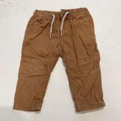 gap ブラウン　コーデュロイ　ボトム　12-18m 86