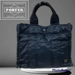 ➁HEAD PORTER ヘッドポーター タンカー トートバッグ ブラック