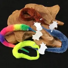 モーラー ドッキリ/マジックグッズ・猫じゃらしにも 4色セット