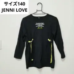 【Used】JENNI LOVE 長袖カットソー ロゴテープ 140