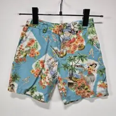 POLO RALPH LAUREN　アロハ　半ズボン　ハーフパンツ　110