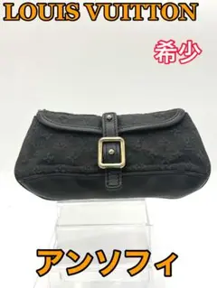 VUITTON ルイヴィトン モノグラム ミニラン アンソフィ チェリー ポーチ