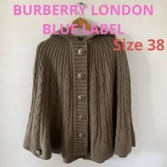 バーバリー ポンチョ BURBERRY LONDON BLUE LABEL