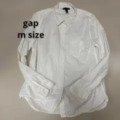 gap 白ワイシャツ　レディース　msize