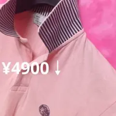 ☘️☘️Mサイズ【限定♥】ジュンコシマダ　半袖ポロシャツ　¥4900↓