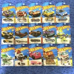 ホットウィール 日本未発売含む謎車【15種】セット