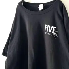 ヘインズ ファイブ4 ESTABLISHED Tシャツ XL ブラック 黒 古着