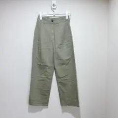 【ローリーズファーム】カーキ ワークパンツ　サイズM コットン100