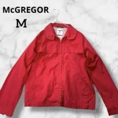 McGREGOR マックレガー ジャケット　上着　ジャンパー　ブルゾン　M 赤