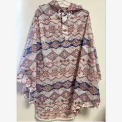 未使用 Monro モンロ パッカブル ポンチョ アウトドア