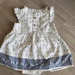ブランシェス　ワンピース風ロンパース80