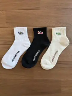 新品　new balance ニューバランス 25-27 3P 未使用　メンズ①