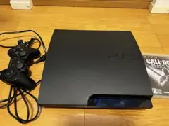 PS3 本体 ブラック コントローラー　ケーブル付き　箱無し　ソフト付